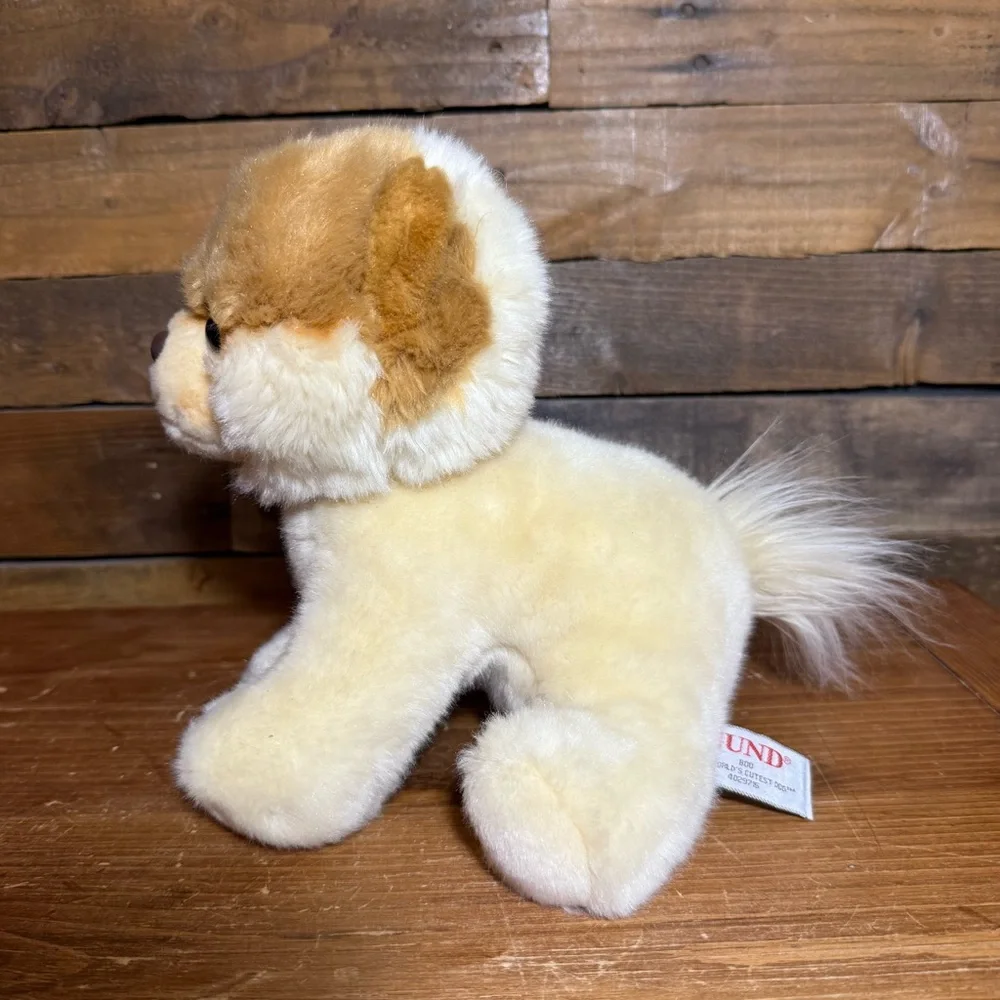 Gund Boo Worlds‎ Cutest Dog Plush Toy Pomeranian Puppy 10